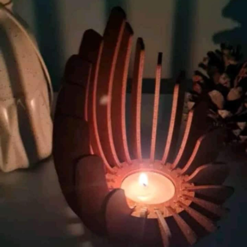 Porta Velas e Castiçal